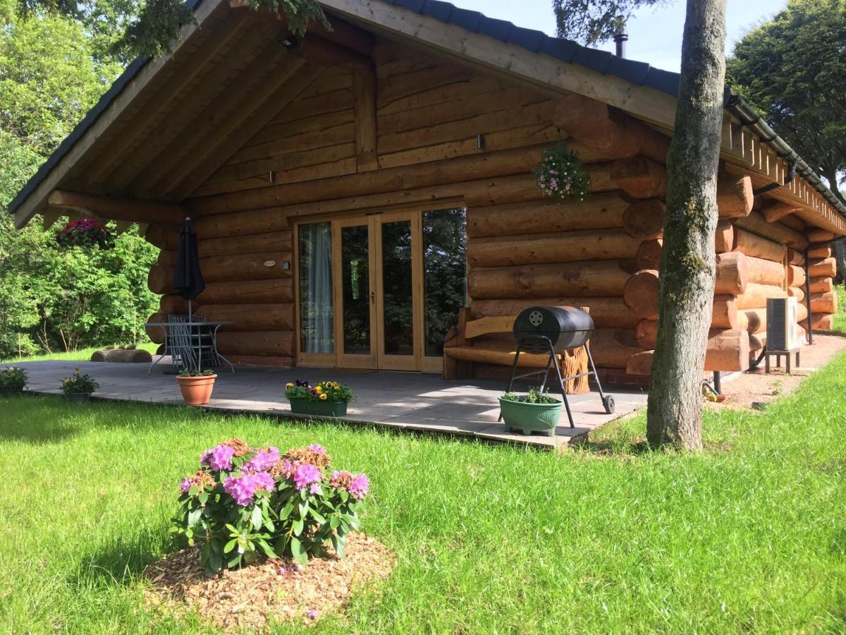 Ewes Water Log Cabins Langholm Dış mekan fotoğraf