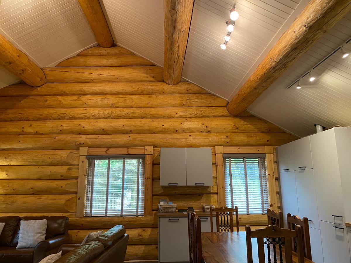 Ewes Water Log Cabins Langholm Dış mekan fotoğraf